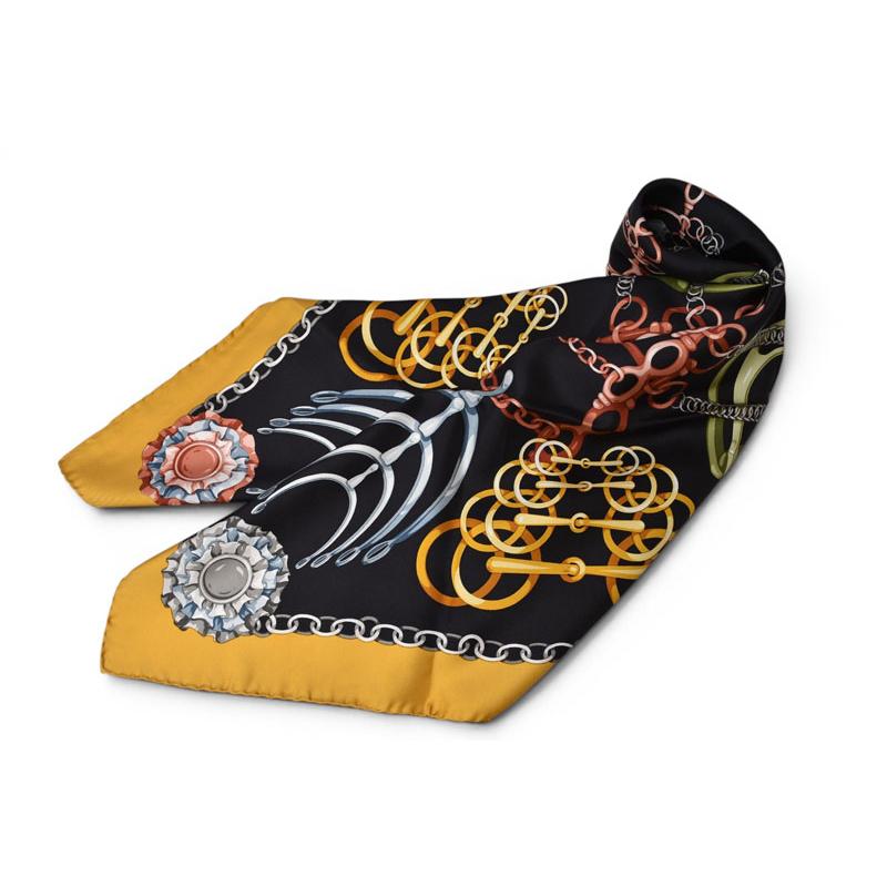 GUCCI（グッチ） スカーフ シルクスカーフ ホースビット/チェーン