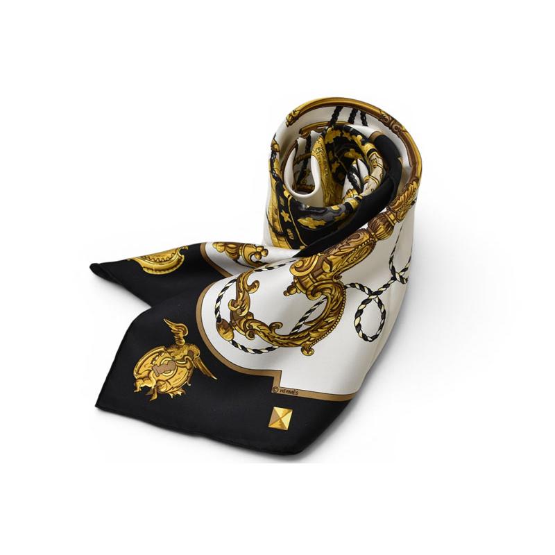 HERMES（エルメス） カレ90 スカーフ 鍵柄/LES CLES HERMES