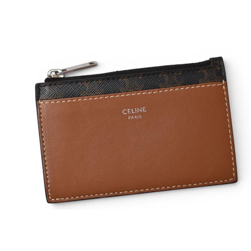 CELINE（セリーヌ） コインケース/カードホルダー ジップ付きカード