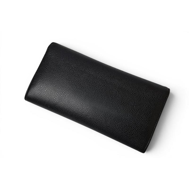 CHANEL（シャネル） 長財布 CHANEL A50070 キャビアスキン ブラック