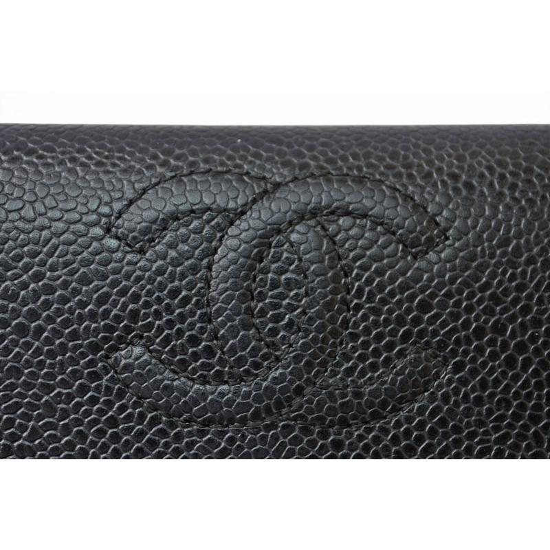 CHANEL（シャネル） 長財布 CHANEL A50070 キャビアスキン ブラック