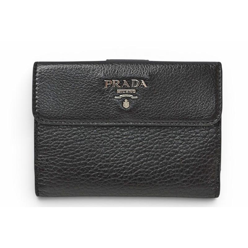 PRADA（プラダ） 財布/三つ折り 折財布 1M0523 アンティークメタル