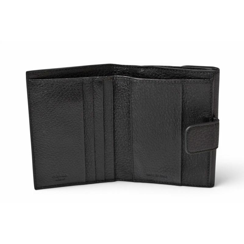 【値下げ交渉ご相談ください】PRADA ブラック 三つ折り財布 PRADA（プラダ） 財布/三つ折り 折財布 1M0523 アンティークメタル