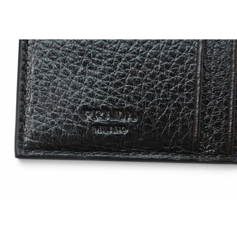 PRADA（プラダ） 財布/三つ折り 折財布 1M0523 アンティークメタル