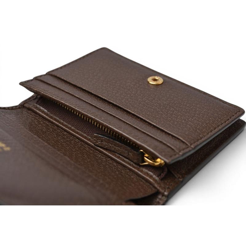 GUCCI（グッチ） ミニ財布/二つ折り 折財布 GGスプリーム ばなにゃ
