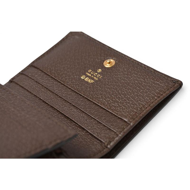 GUCCI（グッチ） ミニ財布/二つ折り 折財布 GGスプリーム ばなにゃ