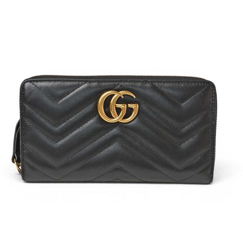 GUCCI（グッチ） 財布 長財布/GGマーモント ラウンドファスナー 443123
