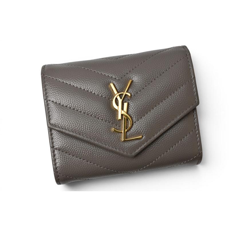 SAINT LAURENT PARIS サンローランパリ　三つ折り財布 Yves Saint Laurent（イヴ・サンローラン） サンローランパリ 財布