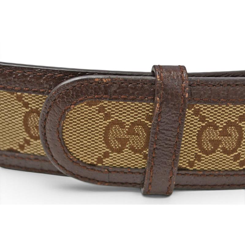 GUCCI（グッチ） ベルト ユニセックス GUCCI GGバックル GGブラウン