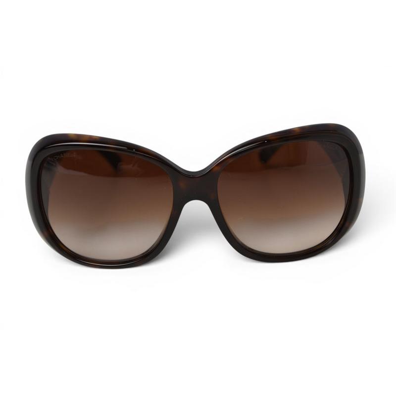 CHANEL サングラス　ブラウン　カメリア CHANEL（シャネル） サングラス/アイウェア カメリアモチーフ 5248-A c