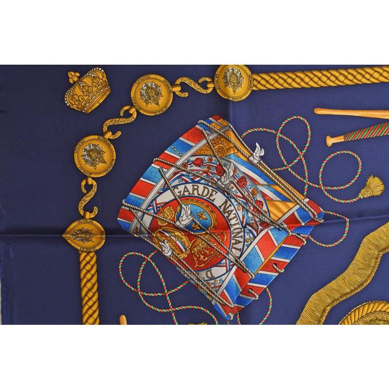 HERMES（エルメス） カレ90 スカーフ HERMES LES TAMBOURS タンブール