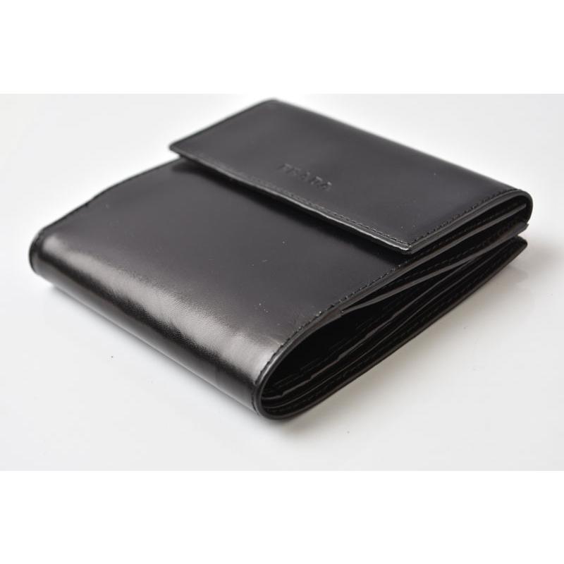 PRADA（プラダ） 財布/三つ折り 折財布 M512 ヴィンテージ NERO