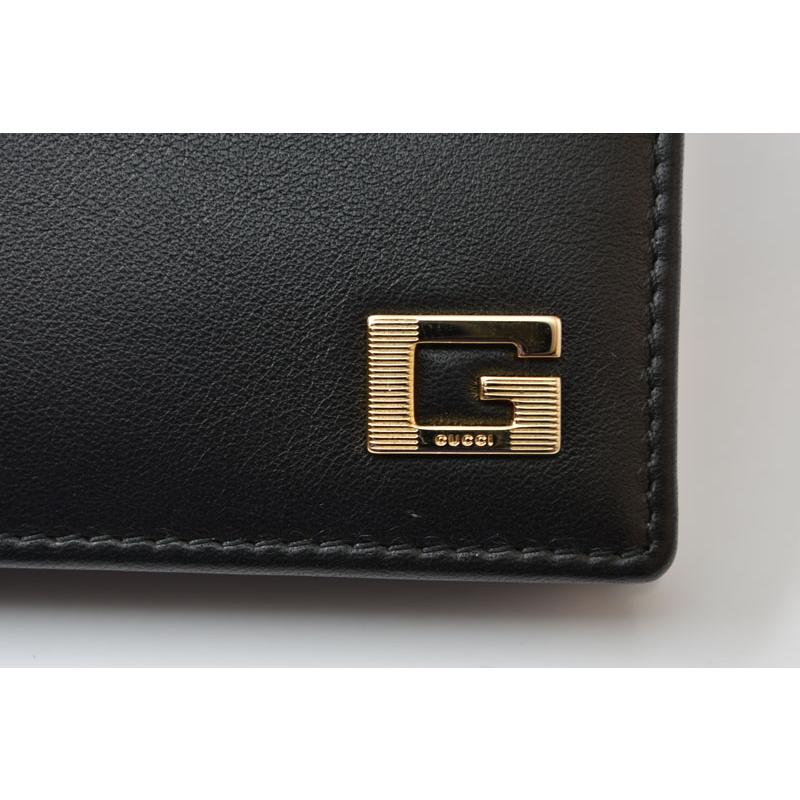 GUCCI（グッチ） 財布 美品 ヴィンテージ メンズ 折財布 レザー