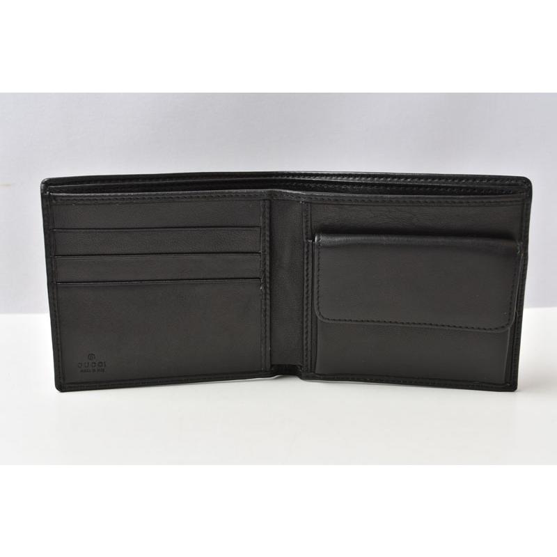 GUCCI（グッチ） 財布 美品 ヴィンテージ メンズ 折財布 レザー
