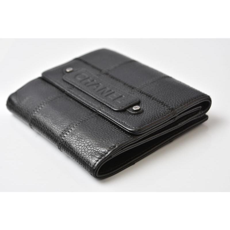 CHANEL（シャネル） 二つ折り財布 ヴィンテージ チョコバー Wホック