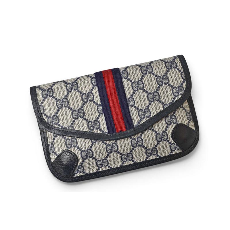 GUCCI オールドグッチ シェリーライン GGプラス ポーチ　美品 GUCCI（グッチ） ポーチ オールドグッチ/ヴィンテージ GUCCI GGプラス