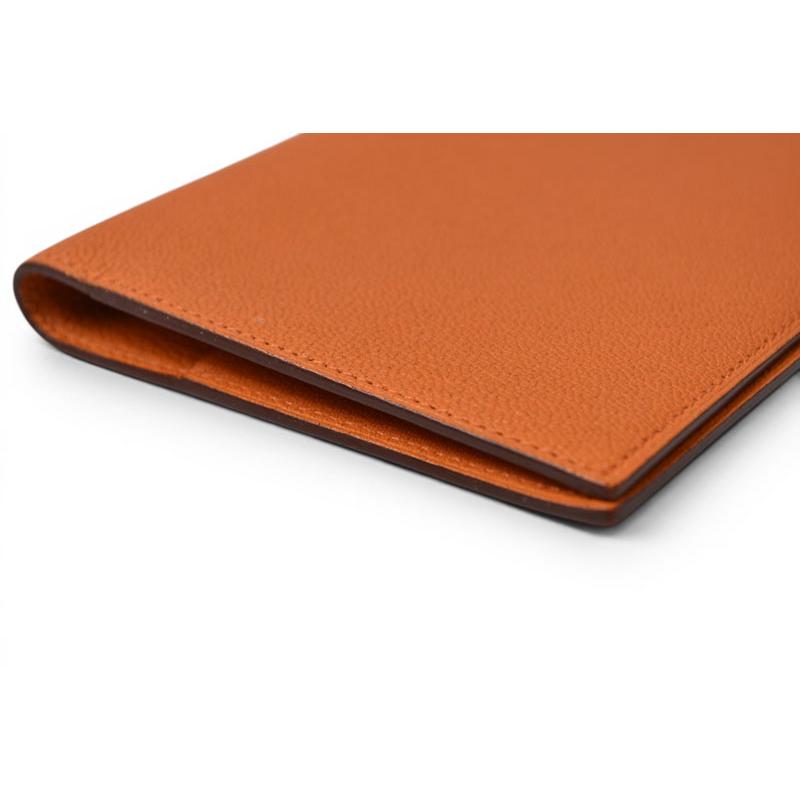 美品❤HERMES❤手帳カバー　シルクイン　オレンジ HERMES（エルメス） アジェンダ/手帳カバー/ダイアリー ノートブック
