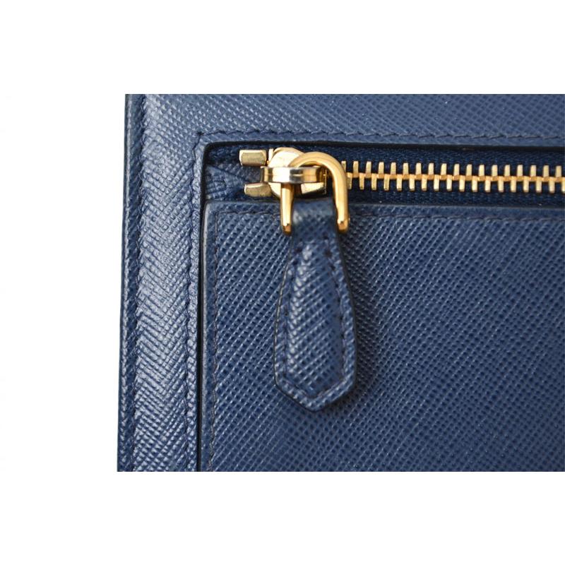 PRADA（プラダ） 財布 長財布/パスケース付 1MH132 BLUETTE/ブルー