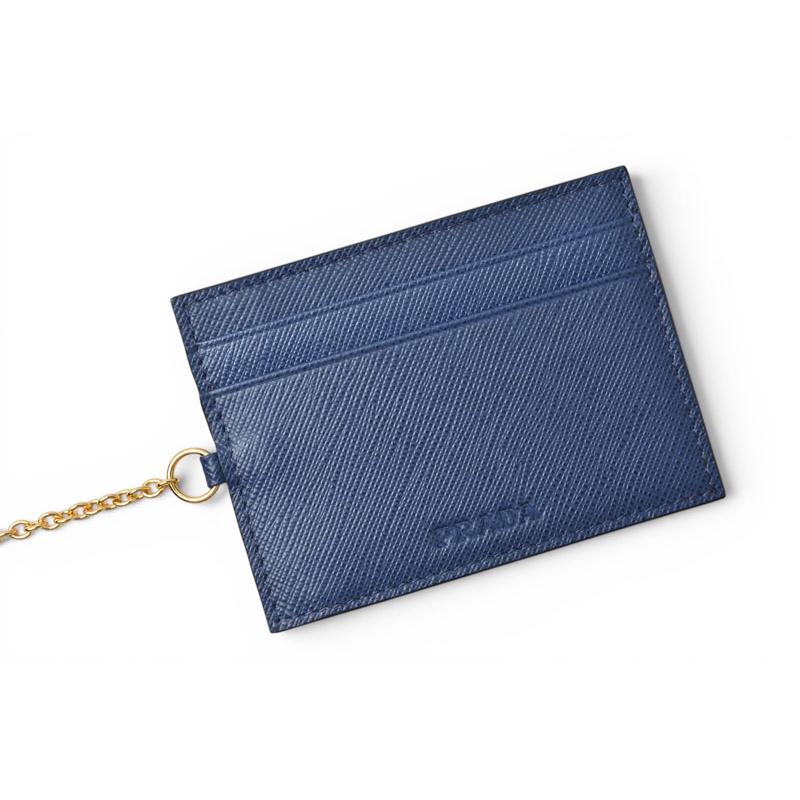 PRADA（プラダ） 財布 長財布/パスケース付 1MH132 BLUETTE/ブルー