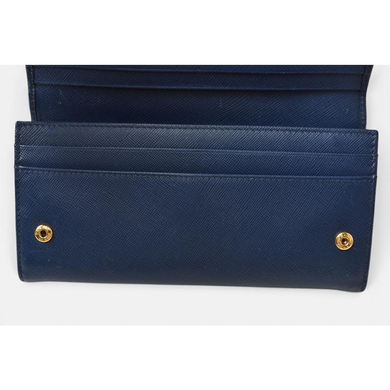 PRADA（プラダ） 財布 長財布/パスケース付 1MH132 BLUETTE/ブルー