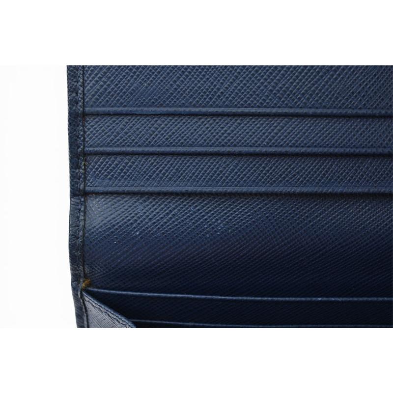 PRADA（プラダ） 財布 長財布/パスケース付 1MH132 BLUETTE/ブルー