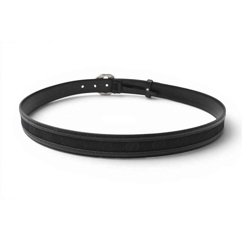GUCCI（グッチ） ベルト ユニセックス GUCCI GGバックル GGブラック