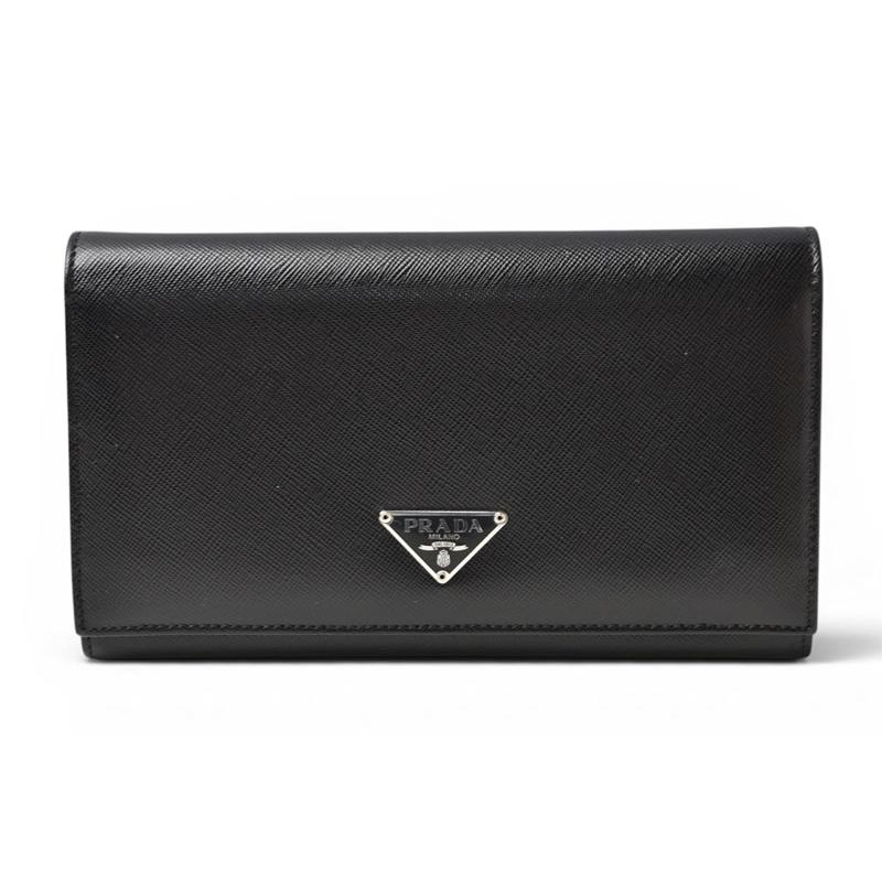 PRADA（プラダ） 財布 長財布 M608 SAFFIANO/レザー NERO/ブラック