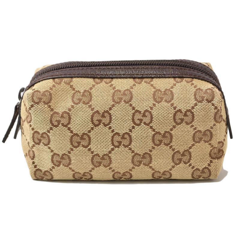 GUCCI（グッチ） ポーチ GUCCI GGキャンバス 化粧ポーチ/コスメポーチ