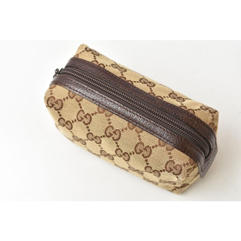 GUCCI（グッチ） ポーチ GUCCI GGキャンバス 化粧ポーチ/コスメポーチ