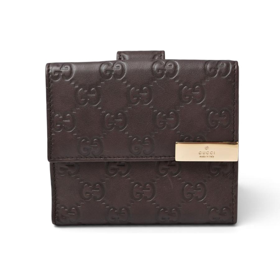 GUCCI（グッチ） 二つ折り財布/Wホック財布 グッチシマ 257015 レザー