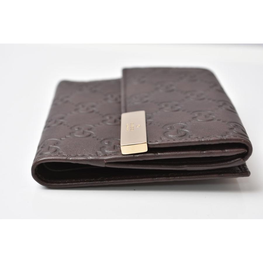 GUCCI（グッチ） 二つ折り財布/Wホック財布 グッチシマ 257015 レザー