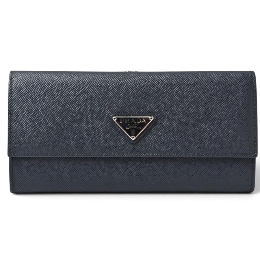 PRADA（プラダ） 財布/がま口/長財布 サフィアーノ トライアングル