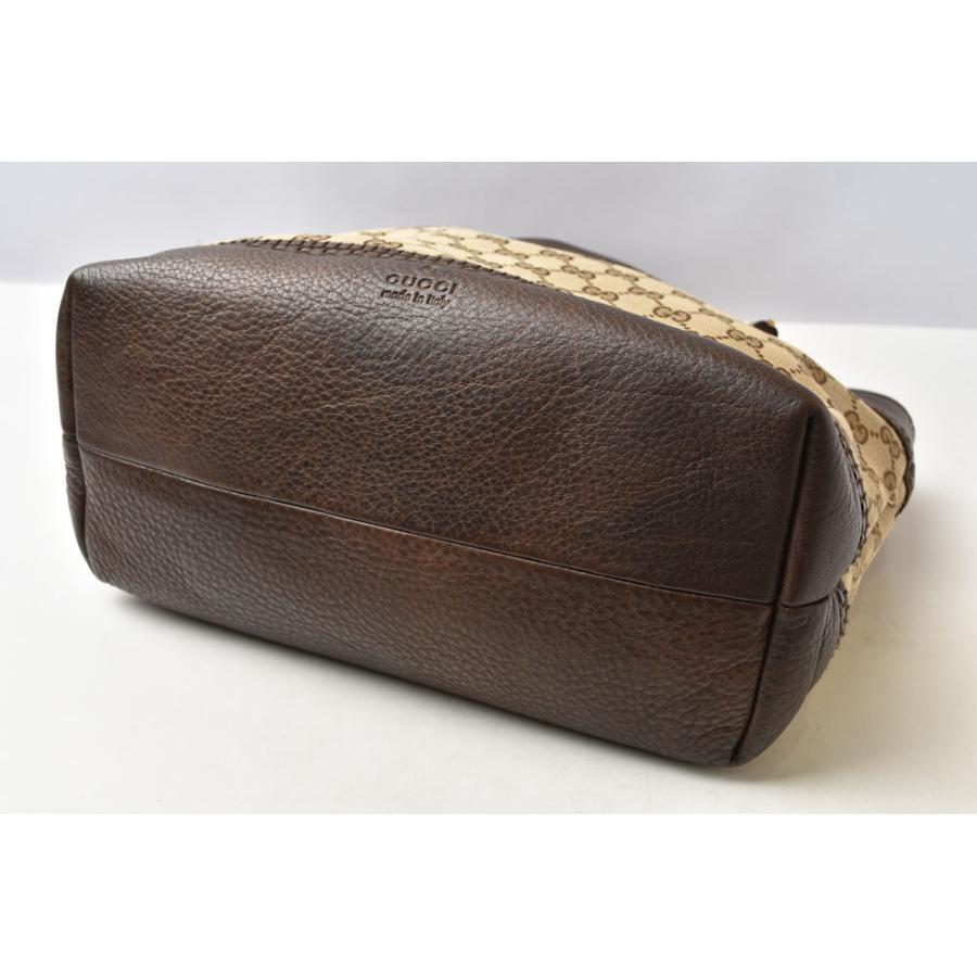 GUCCI（グッチ） トートバッグ バンブー 353125 GGキャンバス レザー