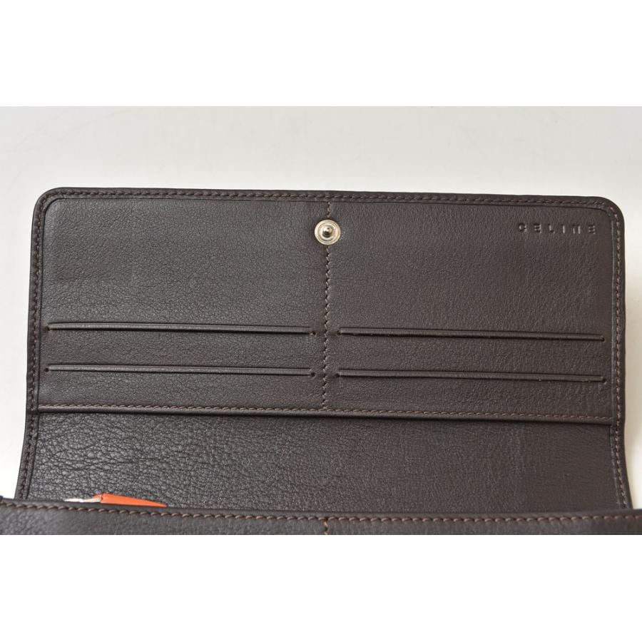 CELINE（セリーヌ） 財布 長財布 マカダム柄 ブラウン ベージュ ロング