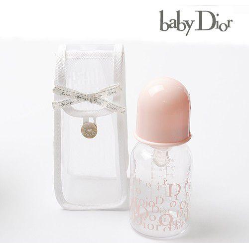 【出産祝いに】babyDior ベビーディオール 哺乳瓶 Sサイズ ロゴ/ローズ 新品 送料無料｜brand-pit