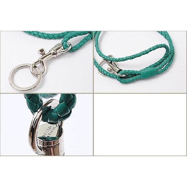 BOTTEGA VENETA ボッテガ・ヴェネタ　キーリング付ネックストラップ　ラグーン　113540　V001D 3600　【新品】【送料無料】 きな粉 KU1173028760(10896円)