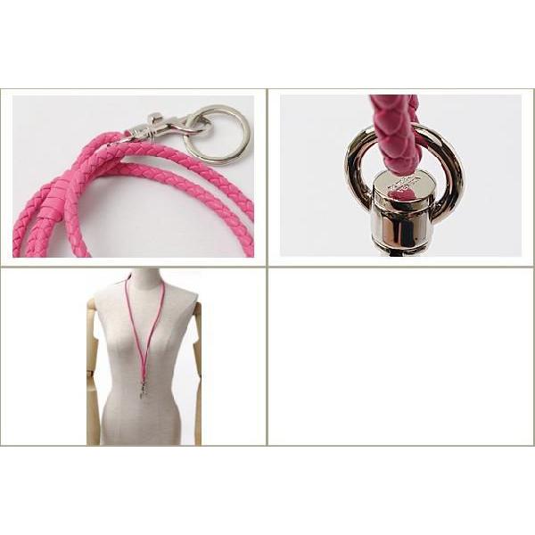 BOTTEGA VENETA ボッテガ・ヴェネタ　キーリング付ネックストラップ ナッパ ショック 113540 【新品】【送料無料】 BOTTEGA VENETA