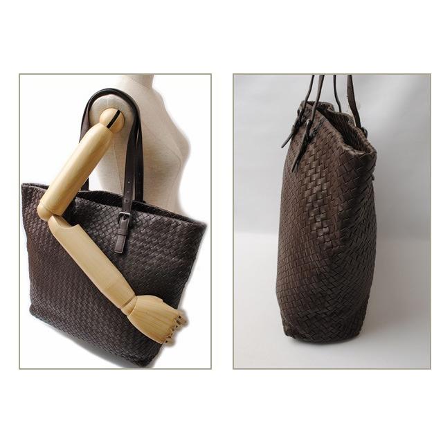 ボッテガ ヴェネタ トートバッグ BOTTEGA VENETA ミラー付 イントレ