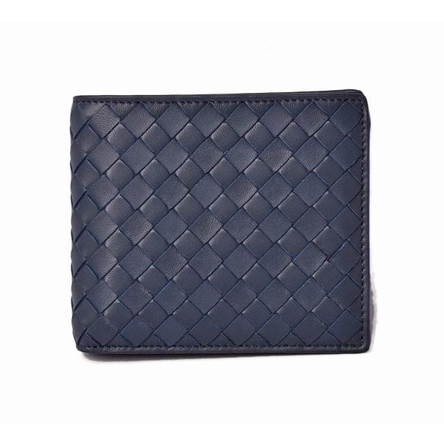 ボッテガヴェネタ 財布 アウトレット Bottega Veneta 折財布 札入れ イントレチャート Celeste ネイビー 1967 Bv 19 047 Import Shop P I T 通販 Yahoo ショッピング