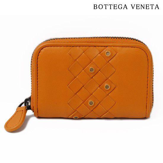 ボッテガヴェネタ カードケース/コインケース BOTTEGA VENETA トパーズイエロー 114075 VT291 7604 :bv