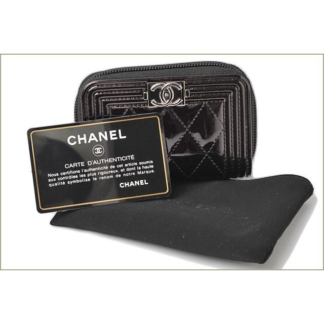 CHANEL シャネル コインケース/カードケース A80748 ボーイシャネル 