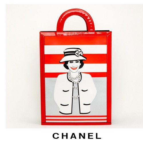 CHANEL シャネル ハンドバッグ ミス マドモアゼル レッド/ブラック 中古 送料無料｜brand-pit｜02