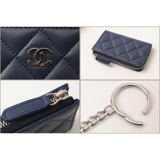 シャネル キーケース/コインケース CHANEL キーリング付 A68943