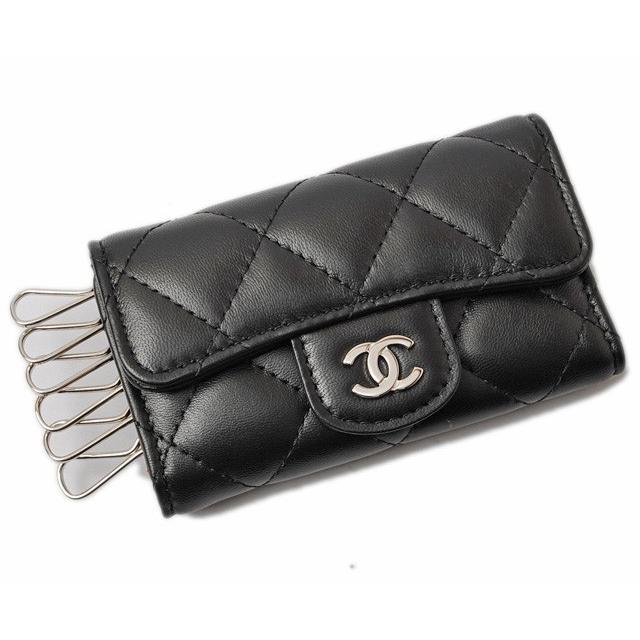 シャネル キーケース CHANEL　6連　マトラッセ ラムスキン ブラック/ボルドー A31503 :c-17-034:Import shop  P.I.T. - 通販 - Yahoo!ショッピング