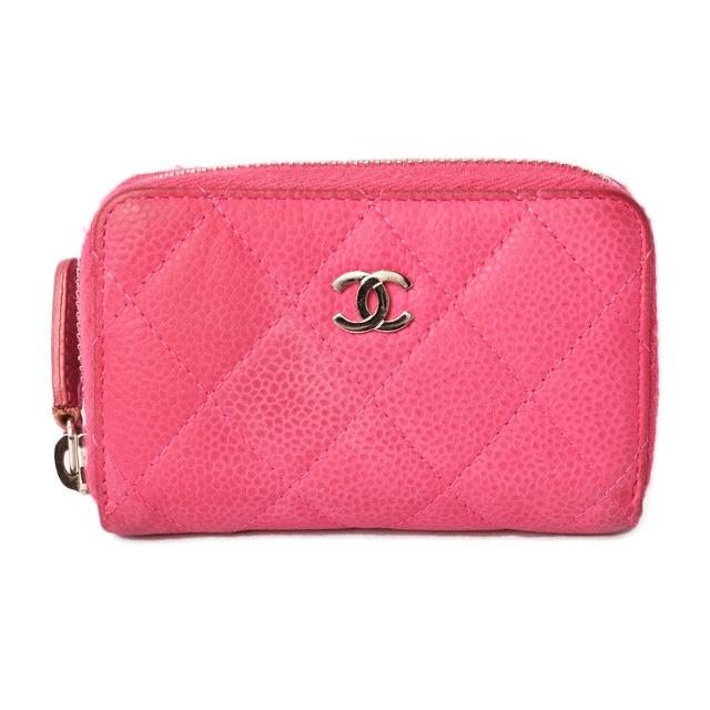 シャネル コインケース カードケース Chanel ミニ財布 キャビアスキン クラシック A フューシャピンク C 18 095 Import Shop P I T 通販 Yahoo ショッピング