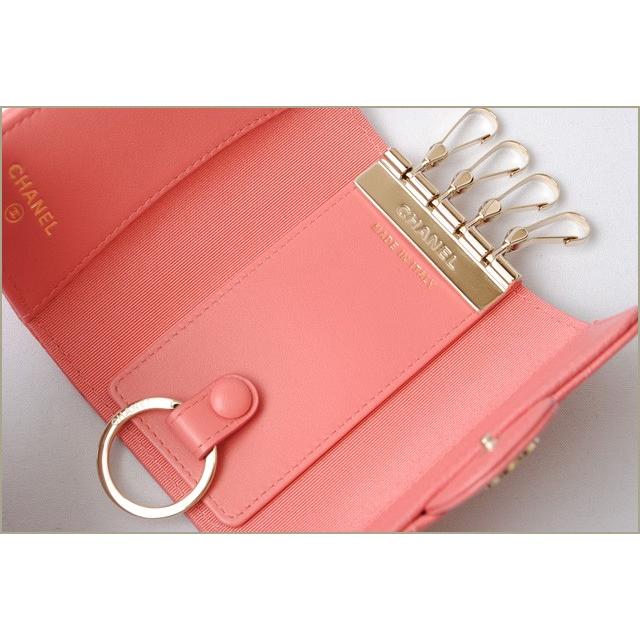 シャネル キーケース キーリング Chanel 4連 マトラッセ キャビアスキン ピンク系 A C 18 M2 Import Shop P I T 通販 Yahoo ショッピング
