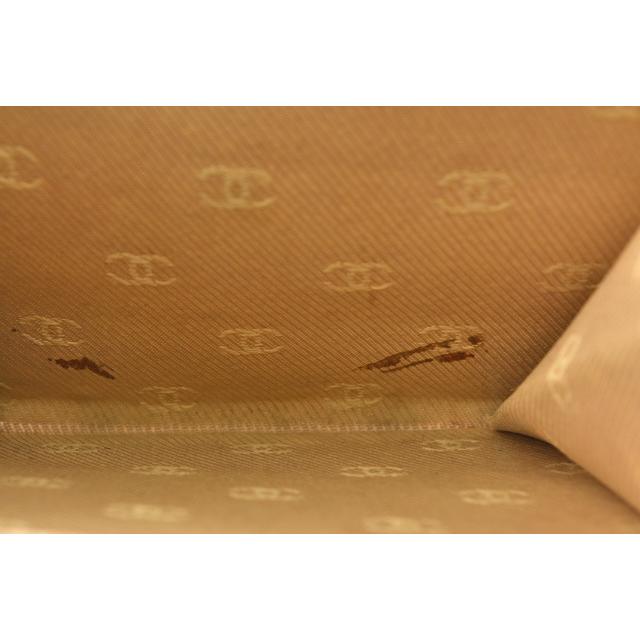 キャビアスキン シャネル 折財布/ダブルホック CHANEL 財布