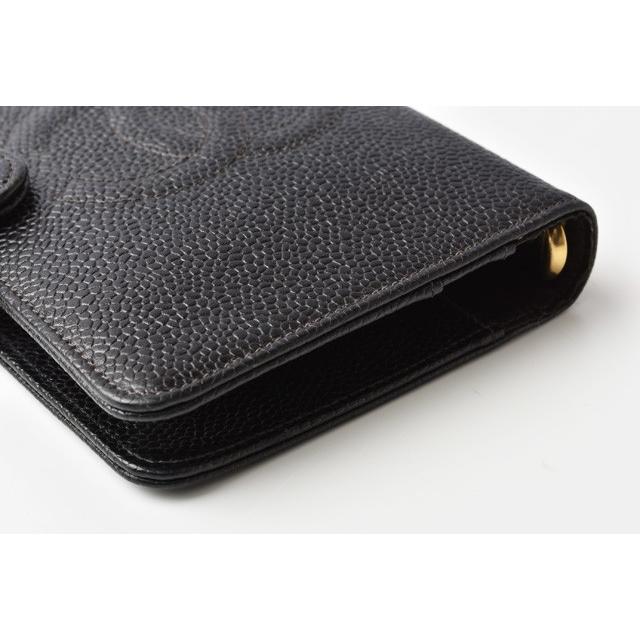 シャネル システム手帳カバー アジェンダpm ヴィンテージ Chanel ココマーク キャビアスキン ブラック C M 0210 2 Import Shop P I T 通販 Yahoo ショッピング