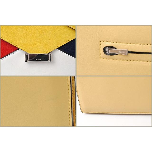 CELINE セリーヌ ショルダーバッグ/クラッチバッグ 2way 171953 Yellow 