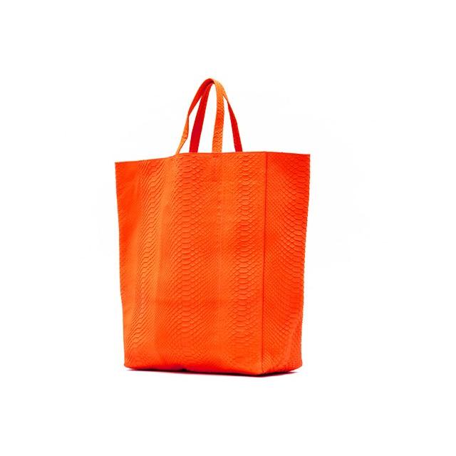 CELINE（セリーヌ） トートバッグ カバス/CABAS パイソン柄/レザー